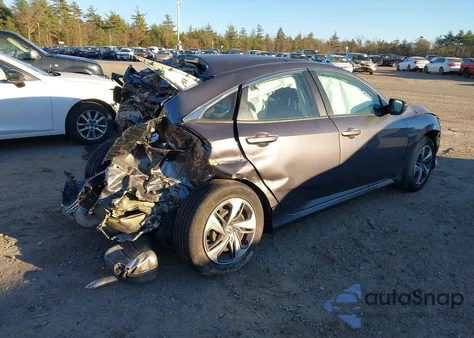 2019 Honda Civic Lx z USA, uszkodzony, nr VIN 2HGFC2F62KH558585